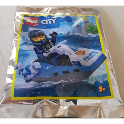 樂高 LEGO 952207 城市系列 警察快艇 Polybag 全新未拆