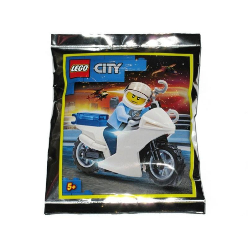 樂高 LEGO 952001 機車警察 Polybag 全新未拆