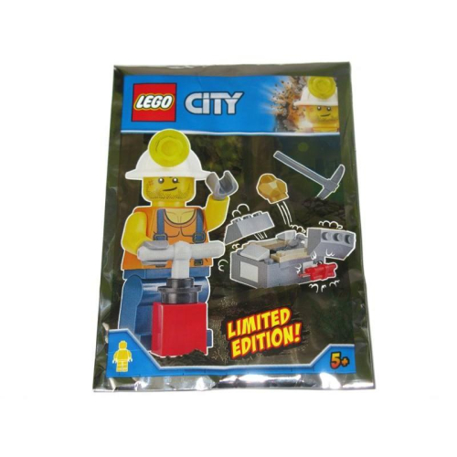 樂高 LEGO 951806 城市 採礦員 Polybag 全新未拆
