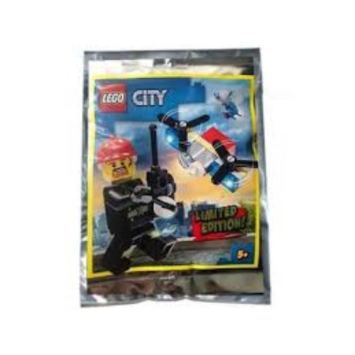 樂高 LEGO 952002 城市 消防員與無人機 Polybag 全新未拆