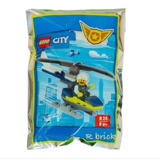 樂高 LEGO 952402 城市系列 警察 直升機 Polybag 全新未拆