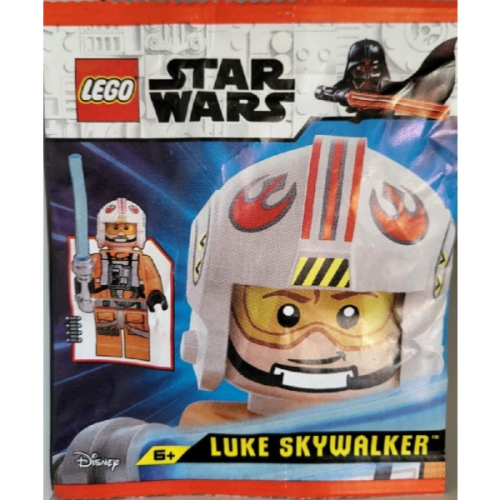 Avo 樂高 LEGO 912507 75313 75390 75301 星際大戰 飛行員 盧克 Paper Bag 全