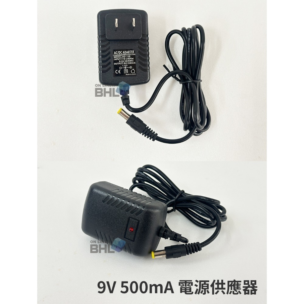 9V-500mA 電源供應器(全電壓110V~240V)-規格圖3