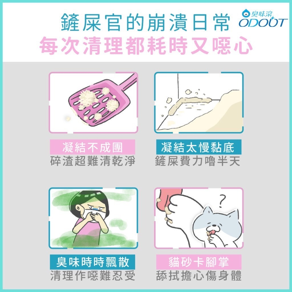 【臭味滾】除臭豆腐貓砂7L 臭味滾貓砂 豆腐貓砂 活性碳再升級 豆腐砂1.5mm-細節圖2