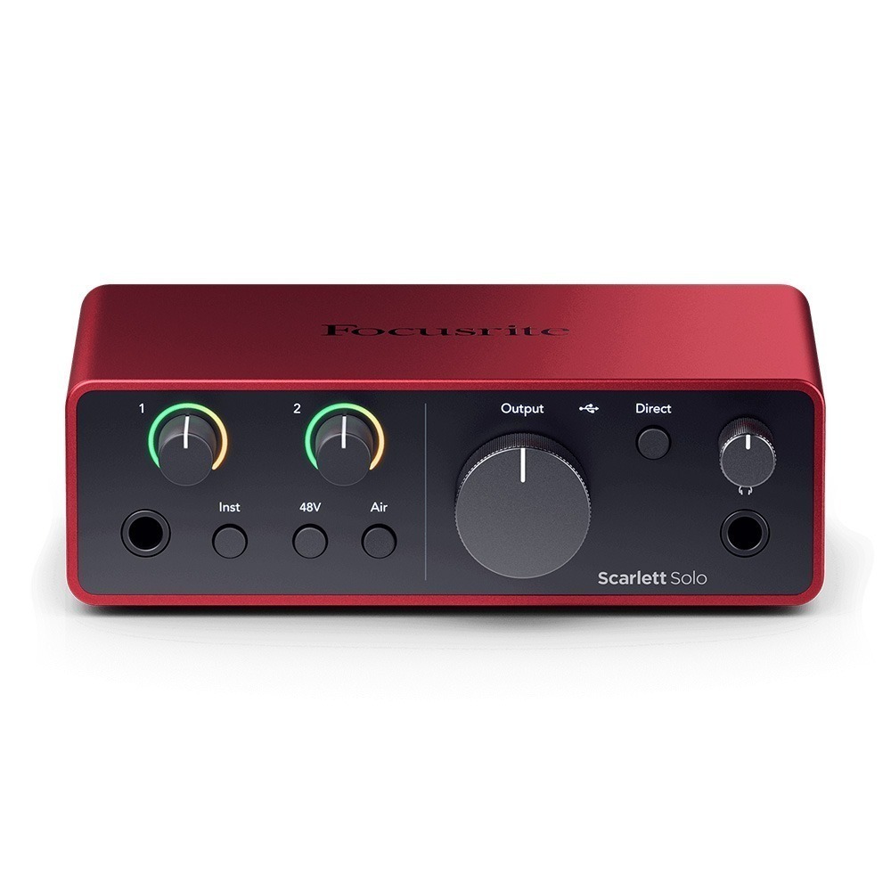 【升昇樂器】Focusrite Scarlett Solo 4th 錄音介面/最新第四代-細節圖2