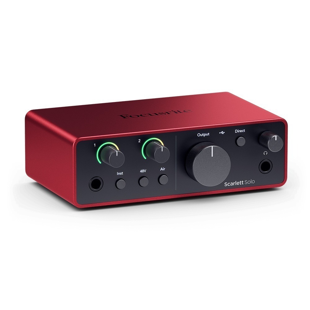 【升昇樂器】Focusrite Scarlett Solo 4th 錄音介面/最新第四代-細節圖3