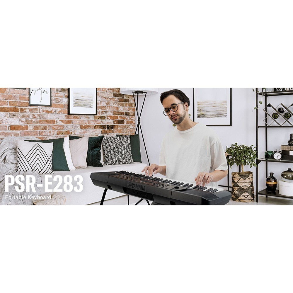 【升昇樂器】YAMAHA PSR-E283 自動伴奏電子琴/61鍵/可錄音/電池供電-細節圖6