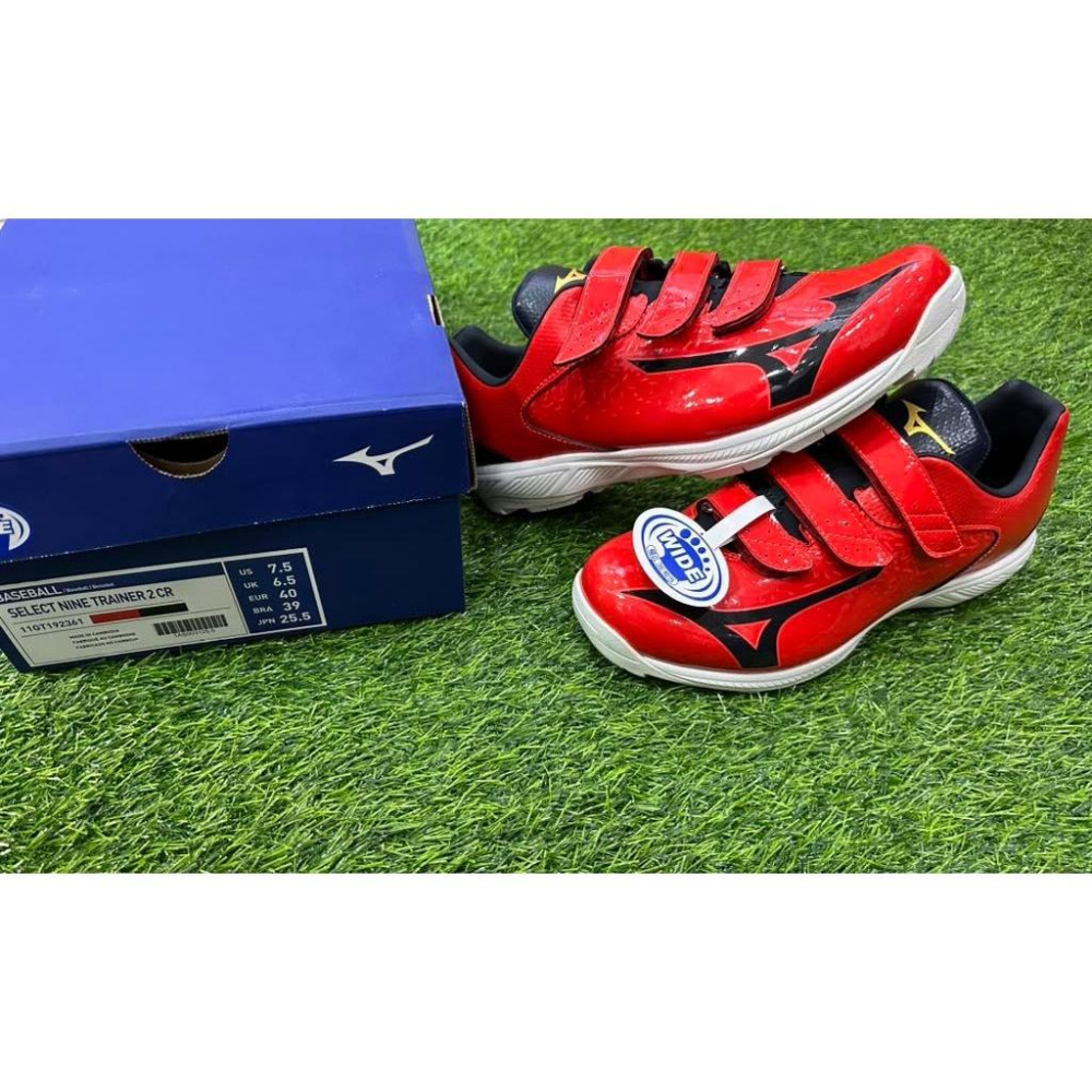Mizuno SELECT 棒壘教練鞋 11GT192361 紅色 訓練鞋 裁判鞋 棒壘球鞋 棒壘教練鞋 零碼 6折特價-細節圖3