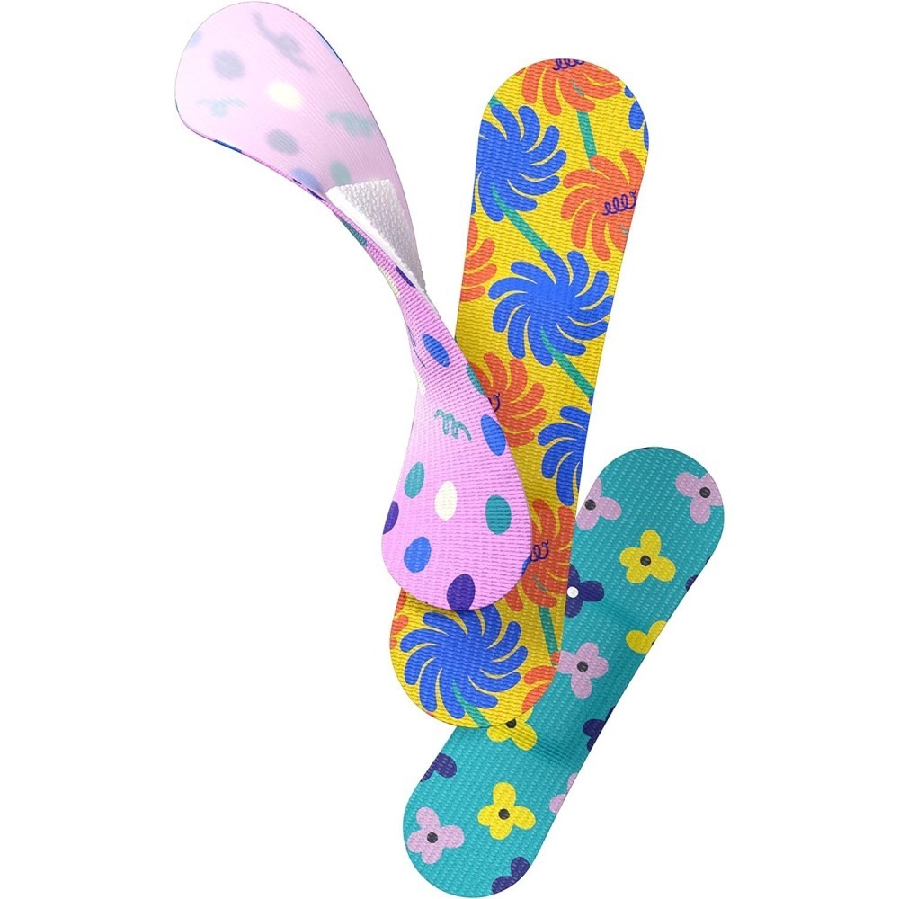 🧁Will PaPa美國代購🧁Welly 威利勇敢徽章 貼紙 48片含鐵盒 - 花朵系列-細節圖5