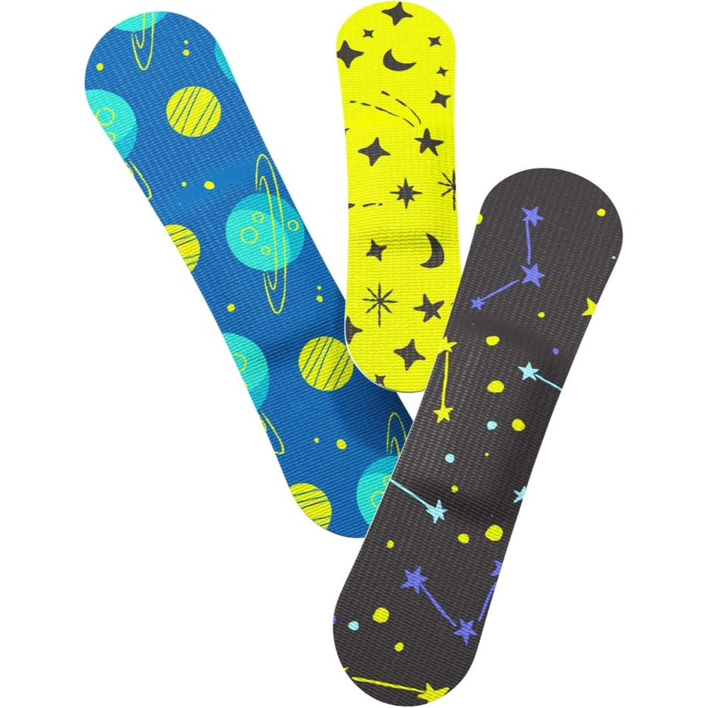 🧁Will PaPa美國代購🧁威利勇敢徽章 貼紙 48片含鐵盒 - 宇宙系列-細節圖4