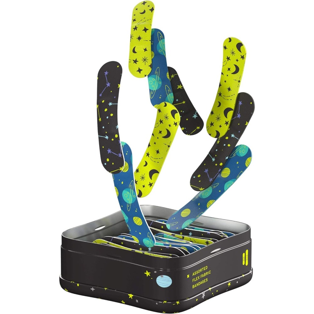 🧁Will PaPa美國代購🧁威利勇敢徽章 貼紙 48片含鐵盒 - 宇宙系列-細節圖6