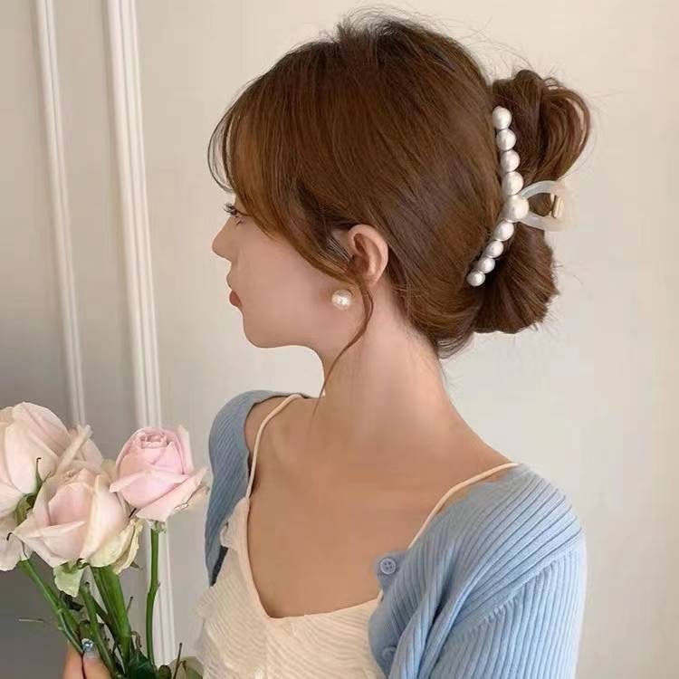 預購 正韓 大號珍珠透明鯊魚夾-06/10截止-細節圖2