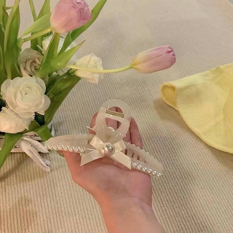 預購 正韓 大號珍珠透明鯊魚夾-06/10截止-細節圖6