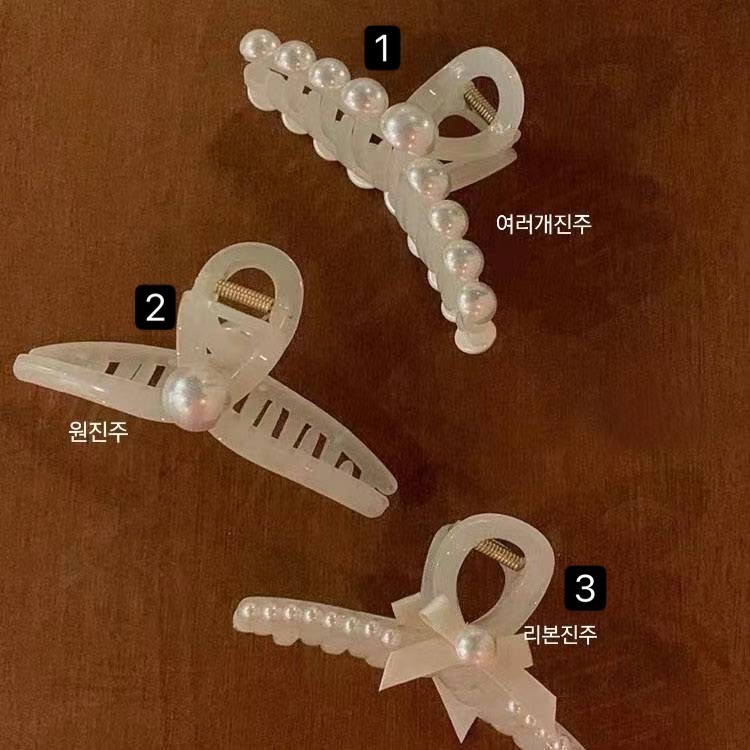 預購 正韓 大號珍珠透明鯊魚夾-06/10截止-細節圖7