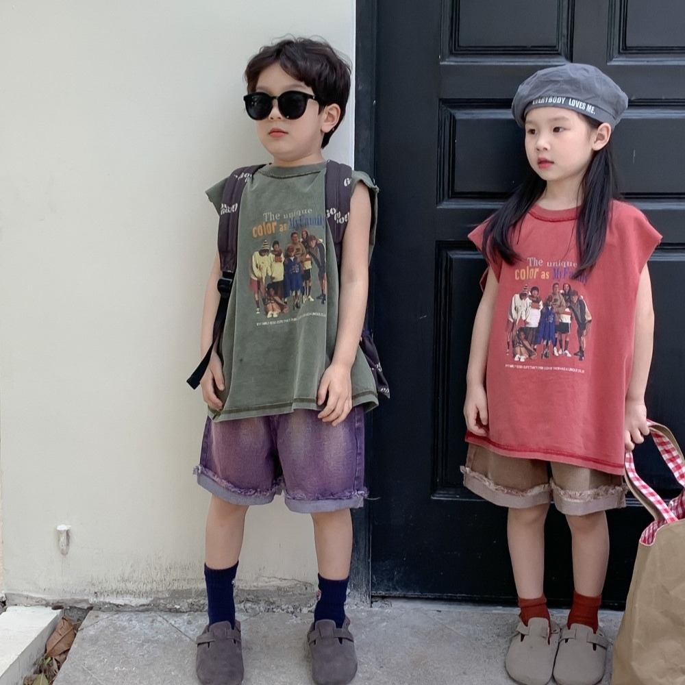 預購 男團印花美式背心-06/10截止-細節圖2