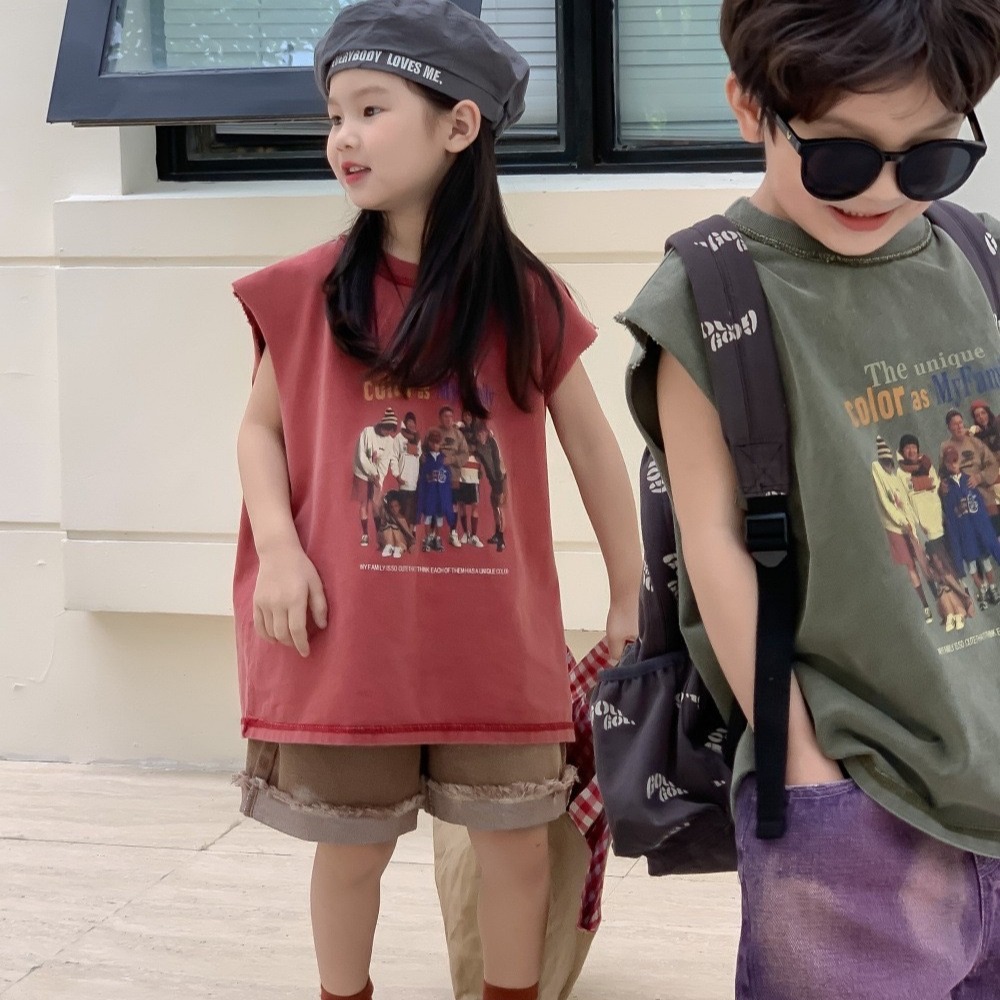 預購 男團印花美式背心-06/10截止-細節圖5