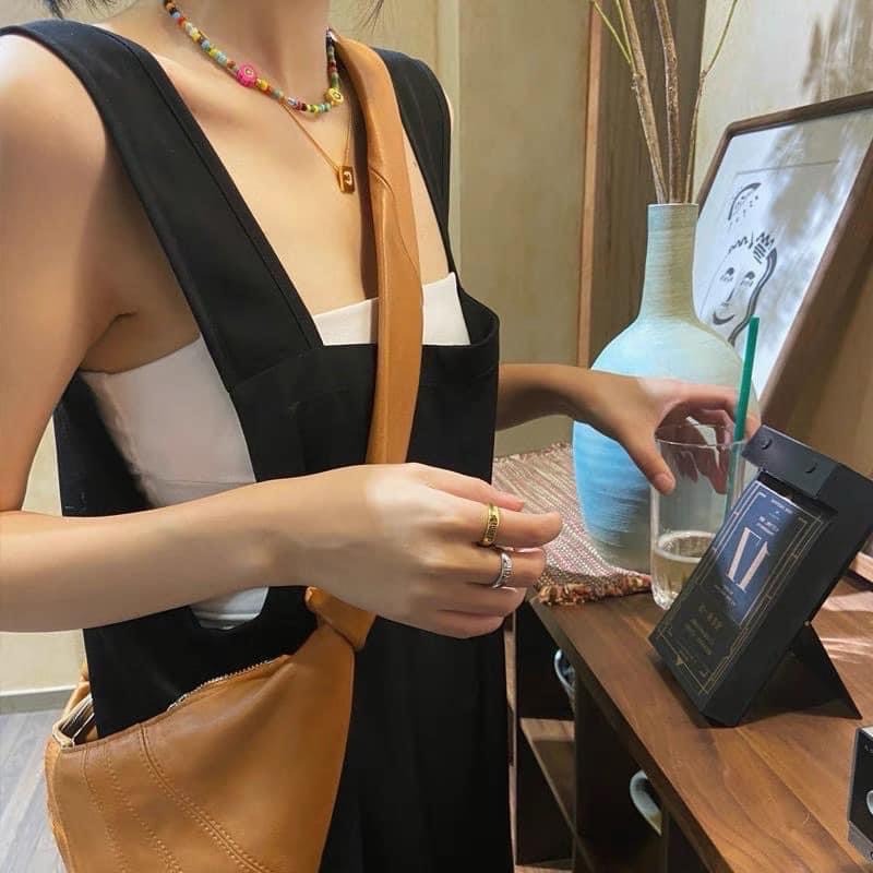 預購 正韓 好看又顯瘦雪紡口袋連身褲-06/10截止-細節圖6