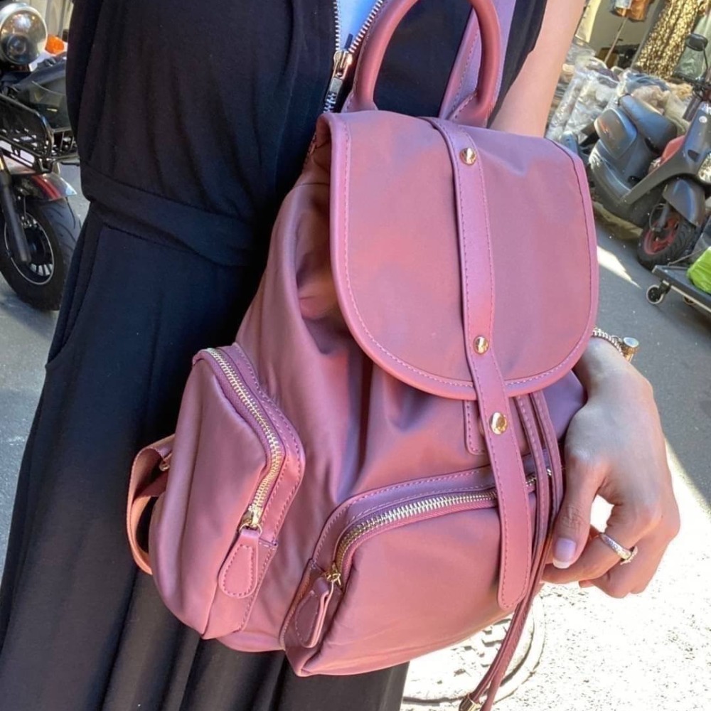 預購 多口袋束口牛津後背包-06/15截止-細節圖2