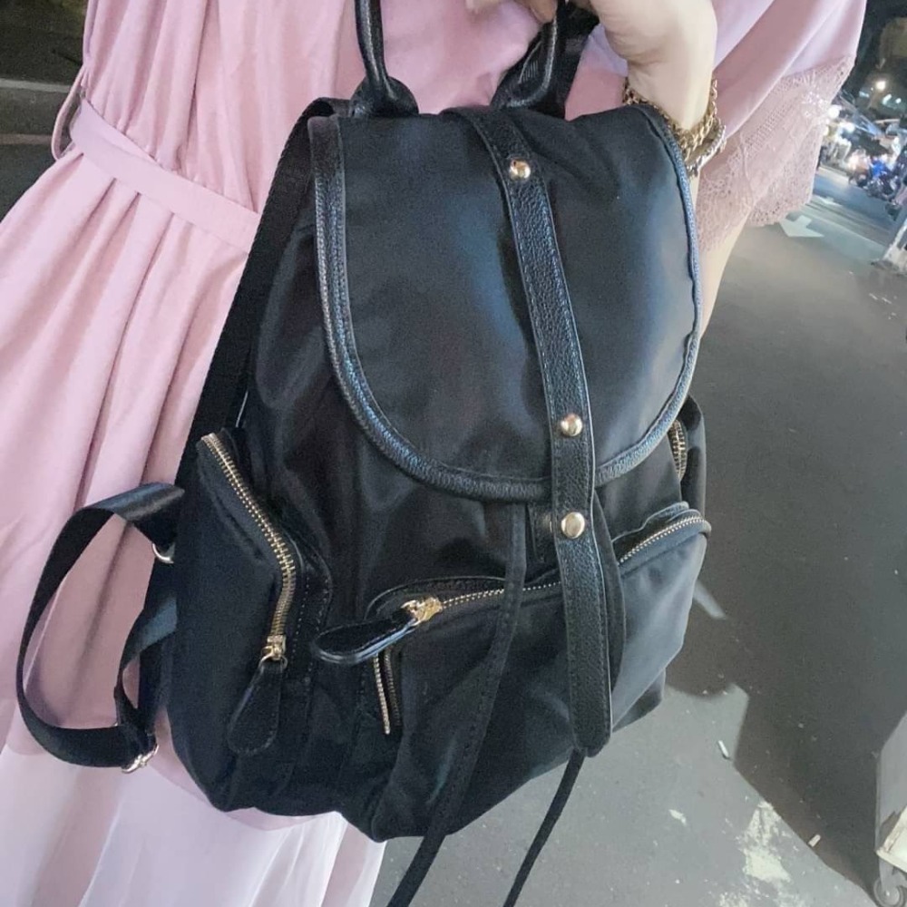 預購 多口袋束口牛津後背包-06/15截止-細節圖3