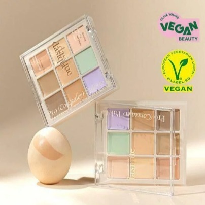 預購 韓國 Dasique pro concealer 9色專業調色遮瑕盤-06/15截止-細節圖2