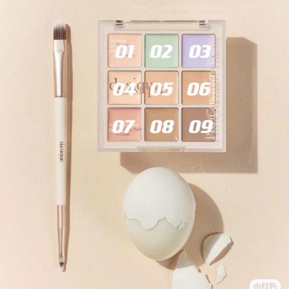 預購 韓國 Dasique pro concealer 9色專業調色遮瑕盤-06/15截止-細節圖4