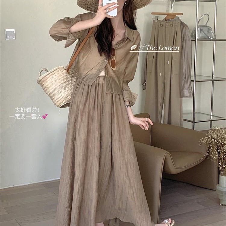 預購 微透視後繫帶襯衫-06/15截止-細節圖6