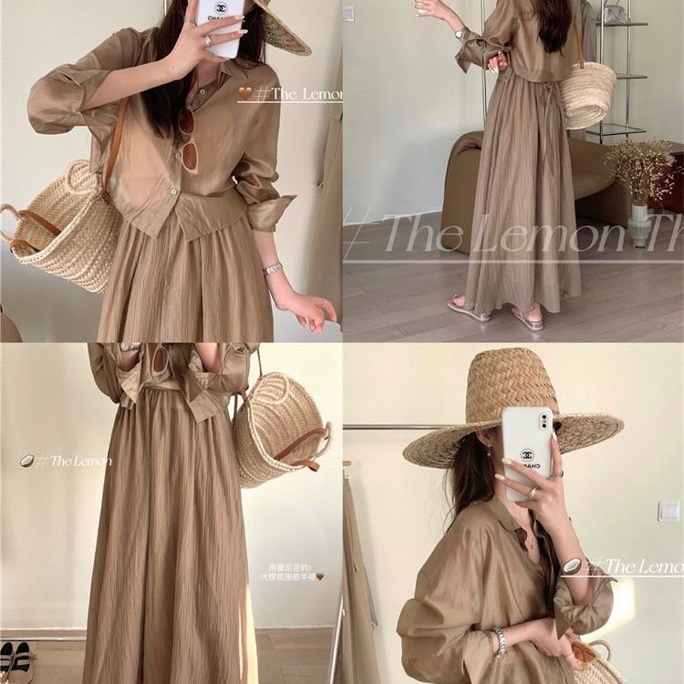 預購 微透視後繫帶襯衫-06/15截止-細節圖8