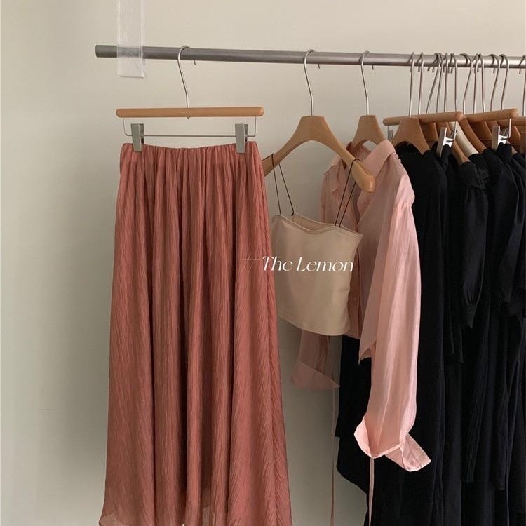 預購 褶皺大A字半裙-06/15截止-細節圖10