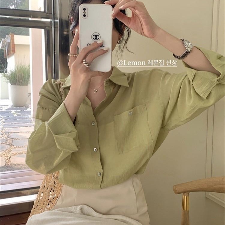 預購 多色熱賣款混棉麻襯衫-06/15截止-細節圖4