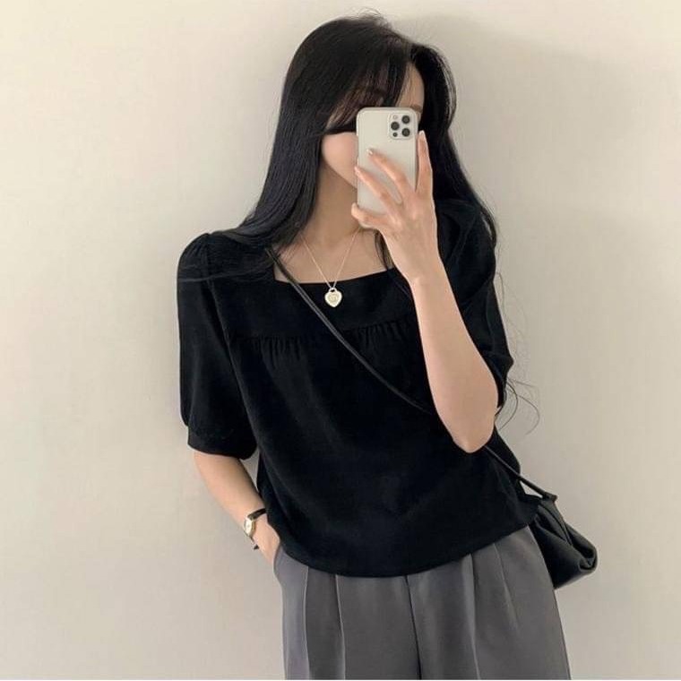 預購 方領棉麻上衣-06/20截止-細節圖5