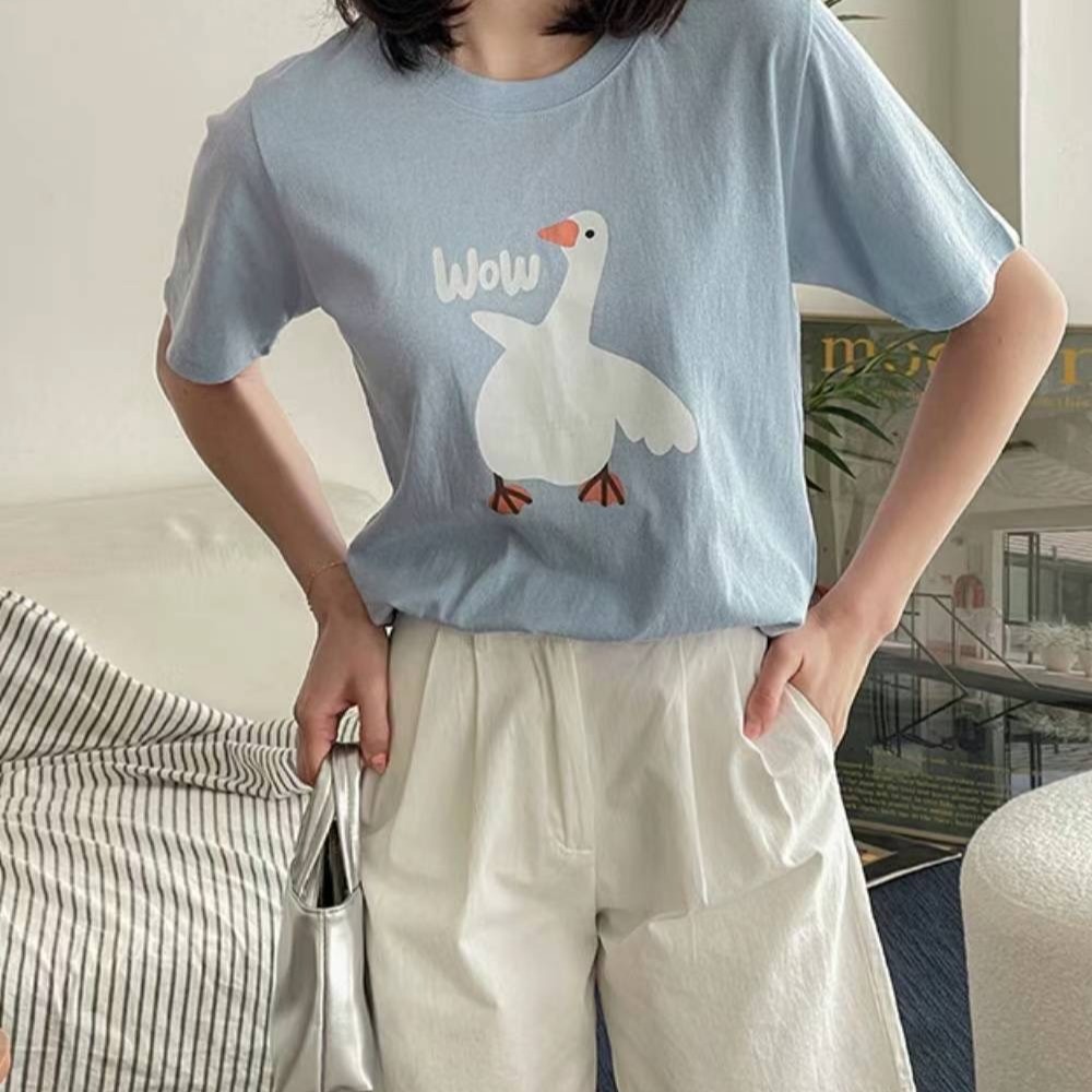 預購 正韓 WOW鴨鴨優質棉T-06/20截止-細節圖6