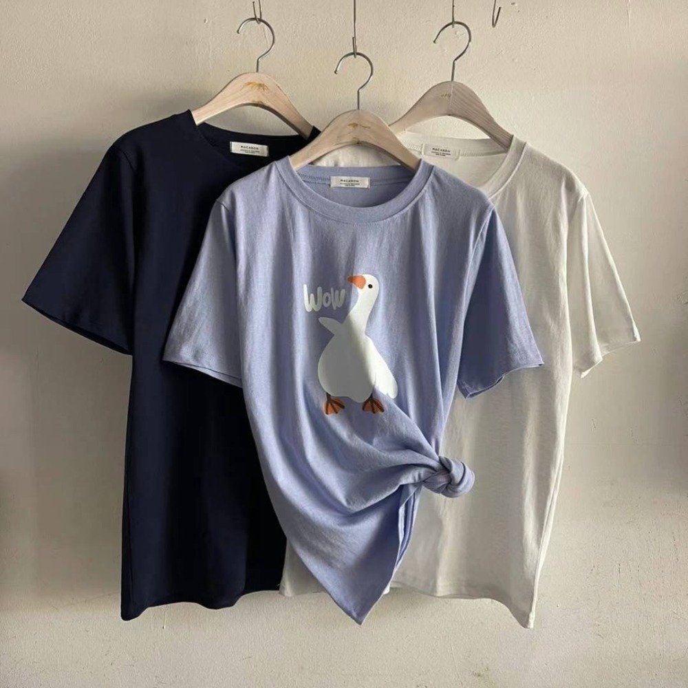 預購 正韓 WOW鴨鴨優質棉T-06/20截止-細節圖8