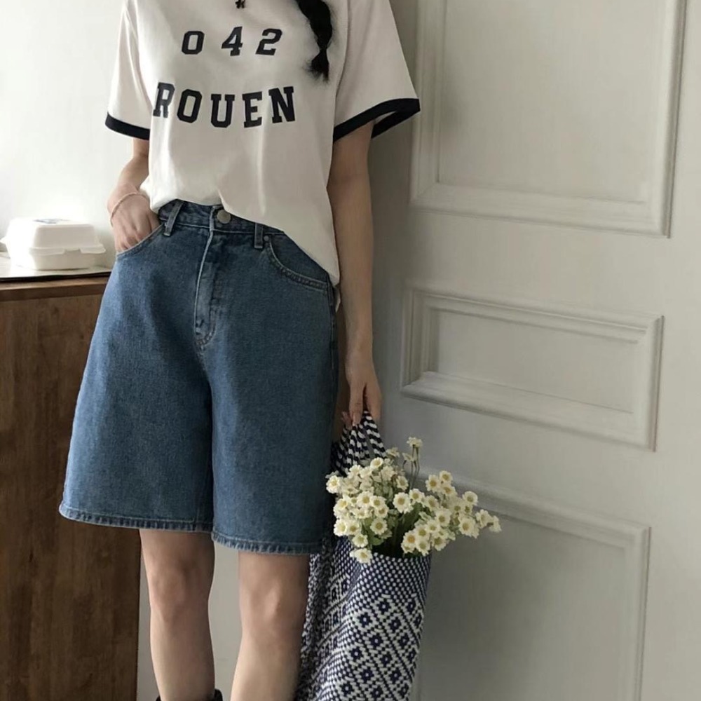 預購 正韓 字母撞色領棉T-06/20截止-細節圖3