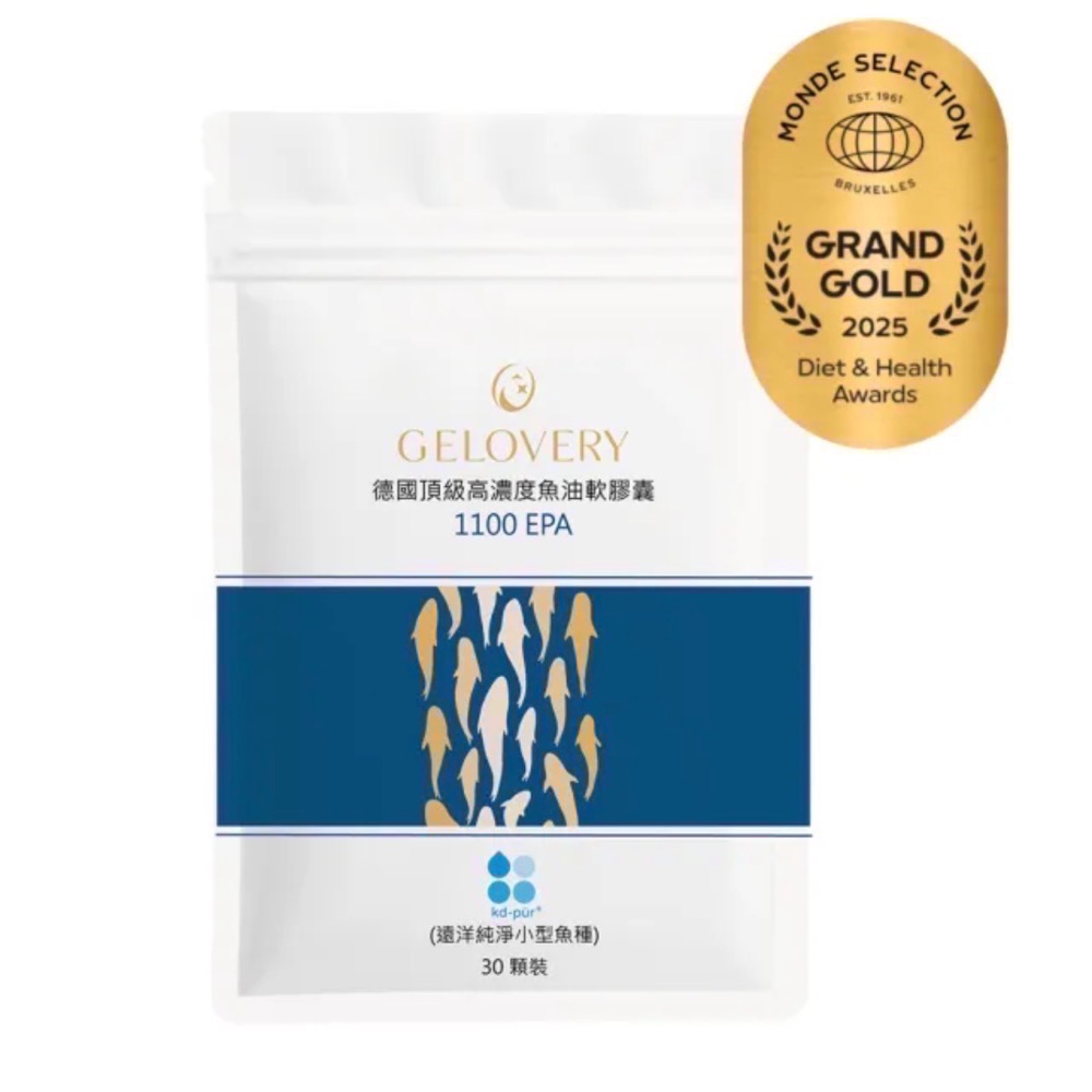 現貨秒寄 Gelovery 魚油 可用折價卷 德國KD頂級97%高濃度魚油 SPM-細節圖2