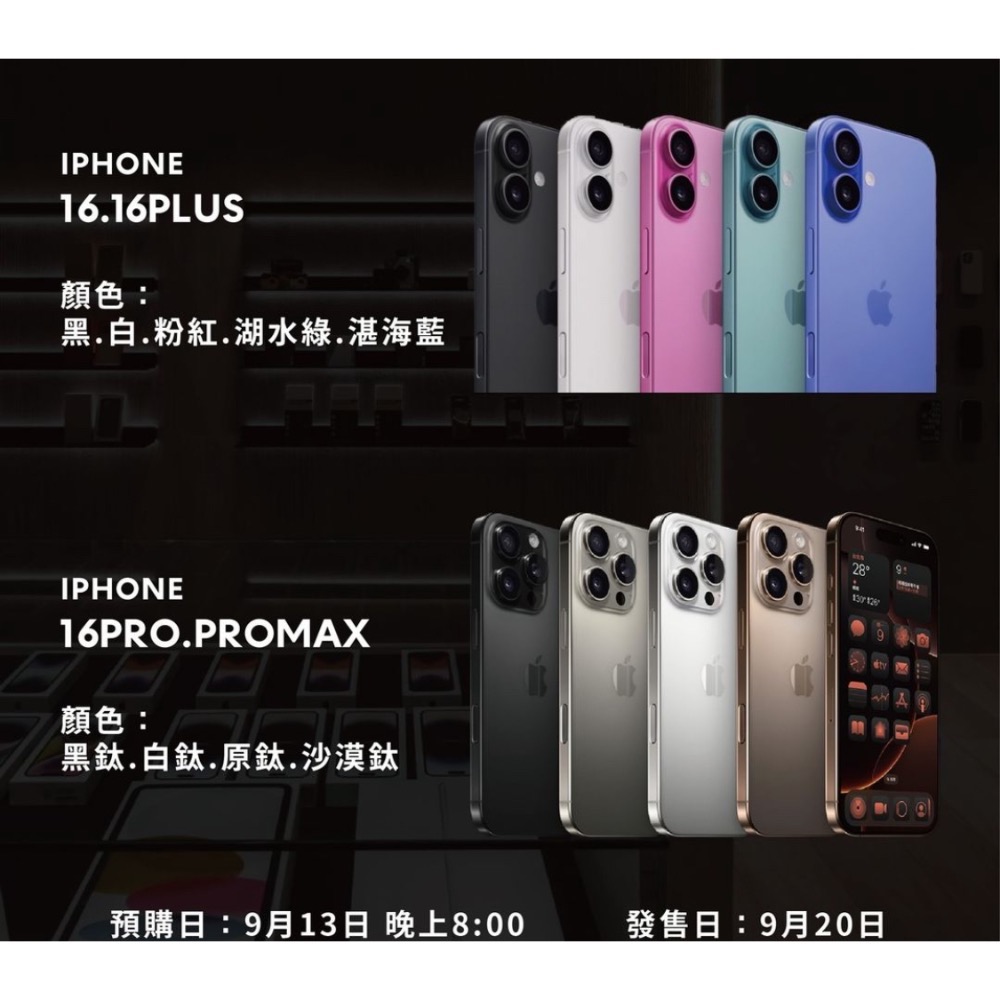 「台中店面」iPhone 16 Pro 256G 白鈦金屬色-細節圖2