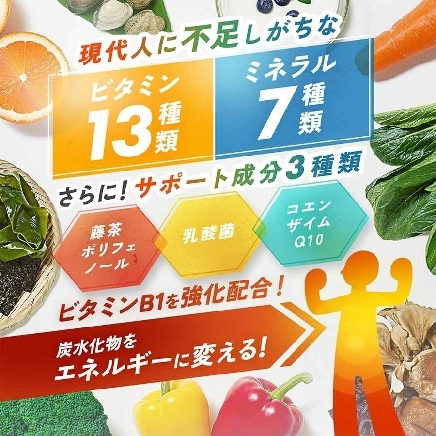 🔥FANCL芳珂 23種12種綜合維他命 30日份 維他命A維他命B維他命C維他命D維他命E葉酸輔酶Q10鈣鐵鎂銅鋅錳-細節圖6