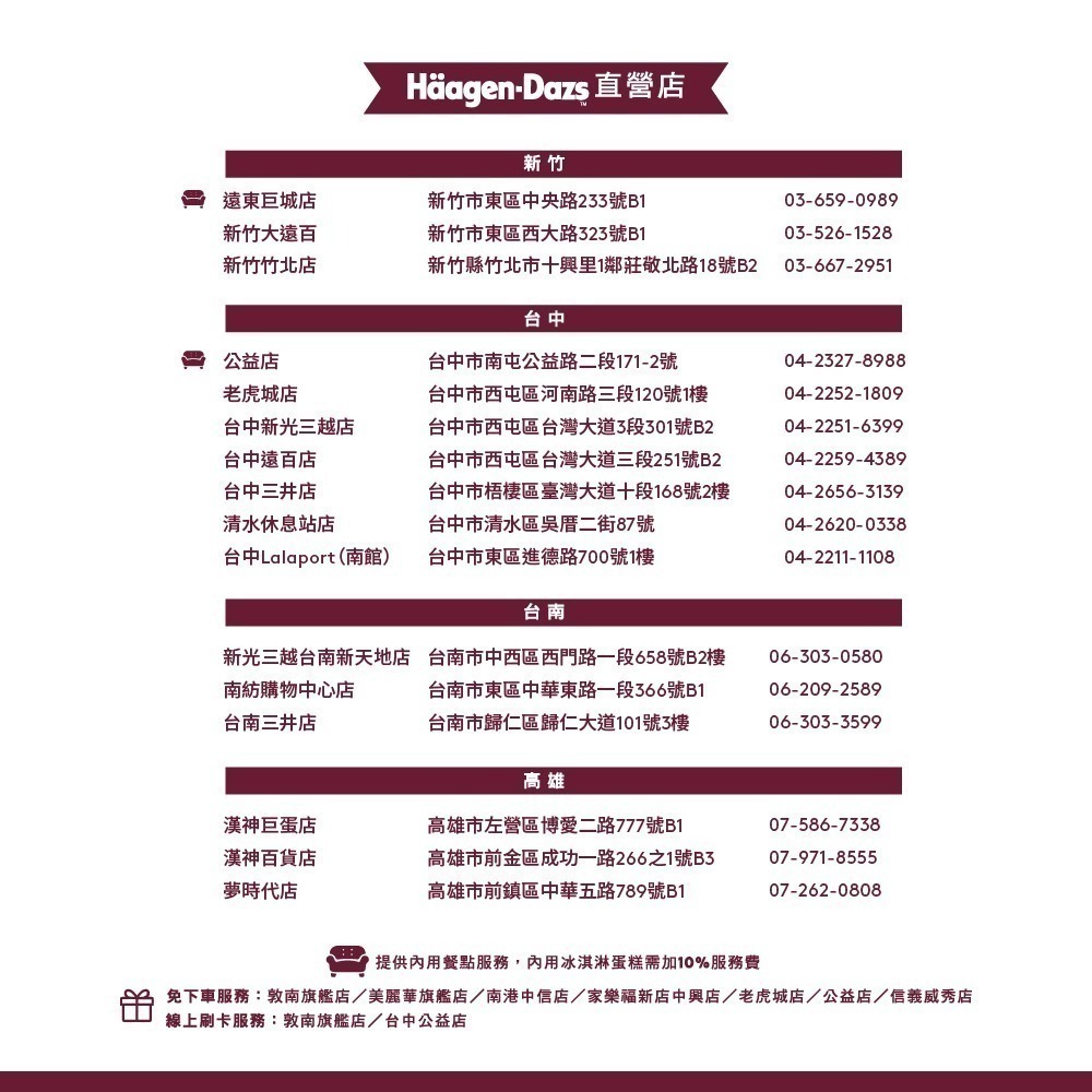 Häagen-Dazs【哈根達斯】蛋糕紙本券(任何口味哈根達斯冰淇淋蛋糕均可兌換，少補多不退)-細節圖6