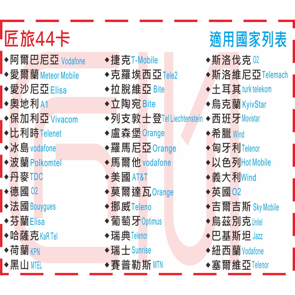 ├匠心_SIM┤歐洲多國  匠旅44 歐洲網卡 克斯蒙 歐洲上網卡 土耳其網卡 歐洲 sim卡土耳其網卡 土耳其-細節圖3