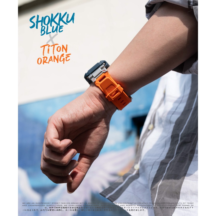 好評熱賣🔥 Skinarma ｜Titon Ultra 不鏽鋼錶帶 44/45/49mm 共用款 Apple Watch-細節圖5