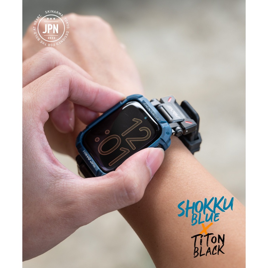 好評熱賣🔥 Skinarma ｜Titon Ultra 不鏽鋼錶帶 44/45/49mm 共用款 Apple Watch-細節圖7