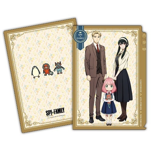 三層資料夾-間諜家家酒B款(日常綜)