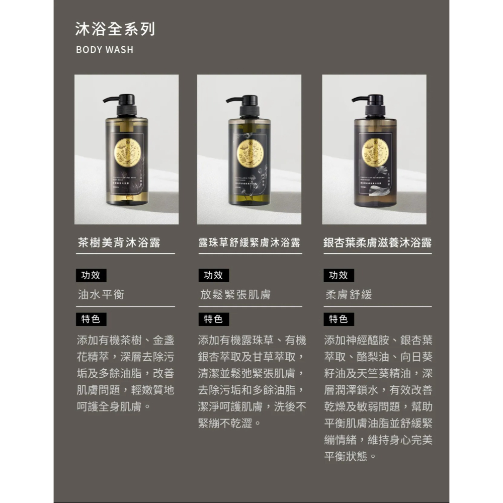 【上山採藥】－附發票- 茶樹沐浴乳 600ml-細節圖4