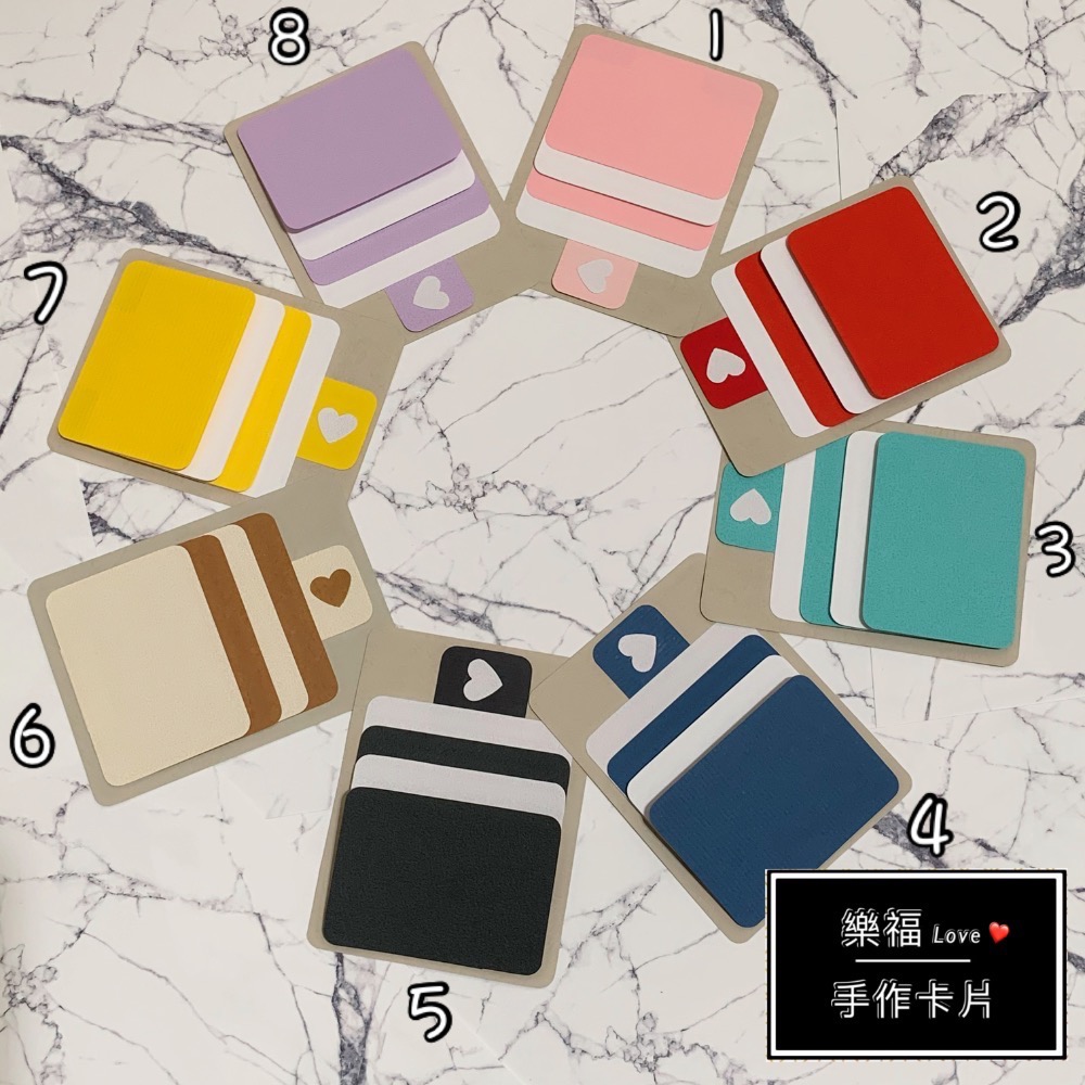 瀑布小卡 機關卡片 手工卡片 生日卡片 萬用卡片 情人節卡片-規格圖2