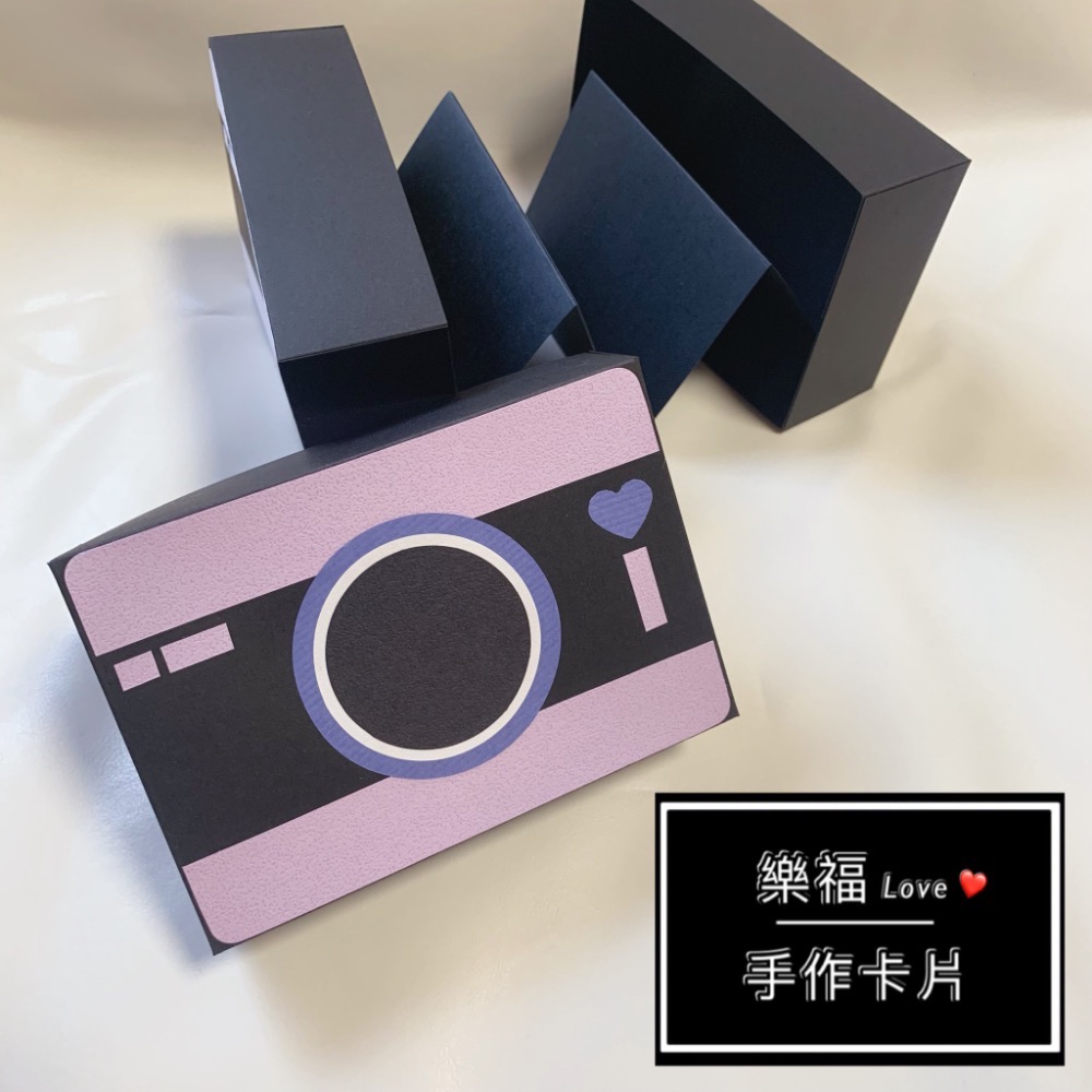 相機卡片 生日卡片 手作卡片 情人節卡片 萬用卡片-規格圖5