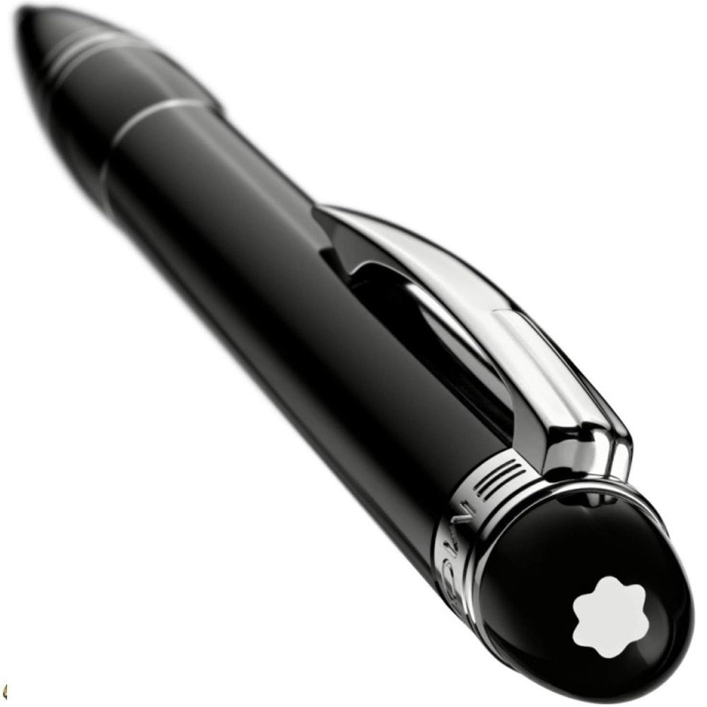 ［FUN SHOP 梵尚時尚精選］MontBlanc萬寶龍黑色鋼珠筆(水性筆)/樹脂 德國原裝 精品 時尚-細節圖3