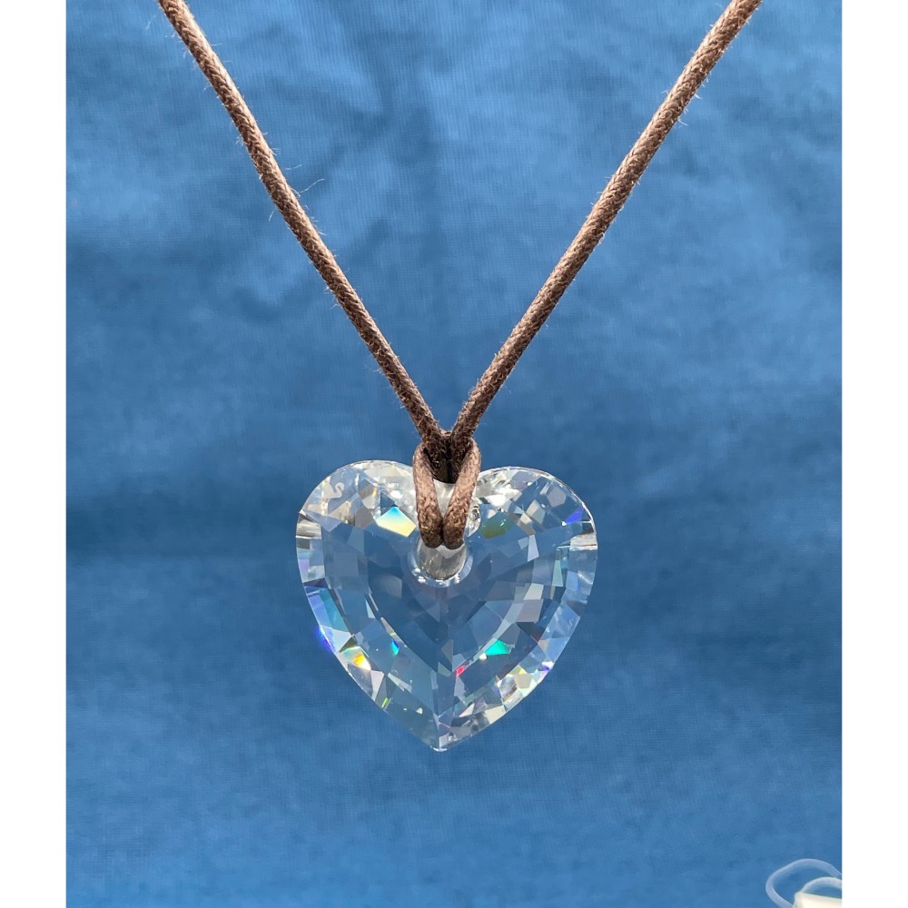 ［FUN SHOP 梵尚時尚精選］Swarovski 施華洛世奇水晶 SCS 白心-獨角獸之心 項鍊 精品 珠寶-細節圖2