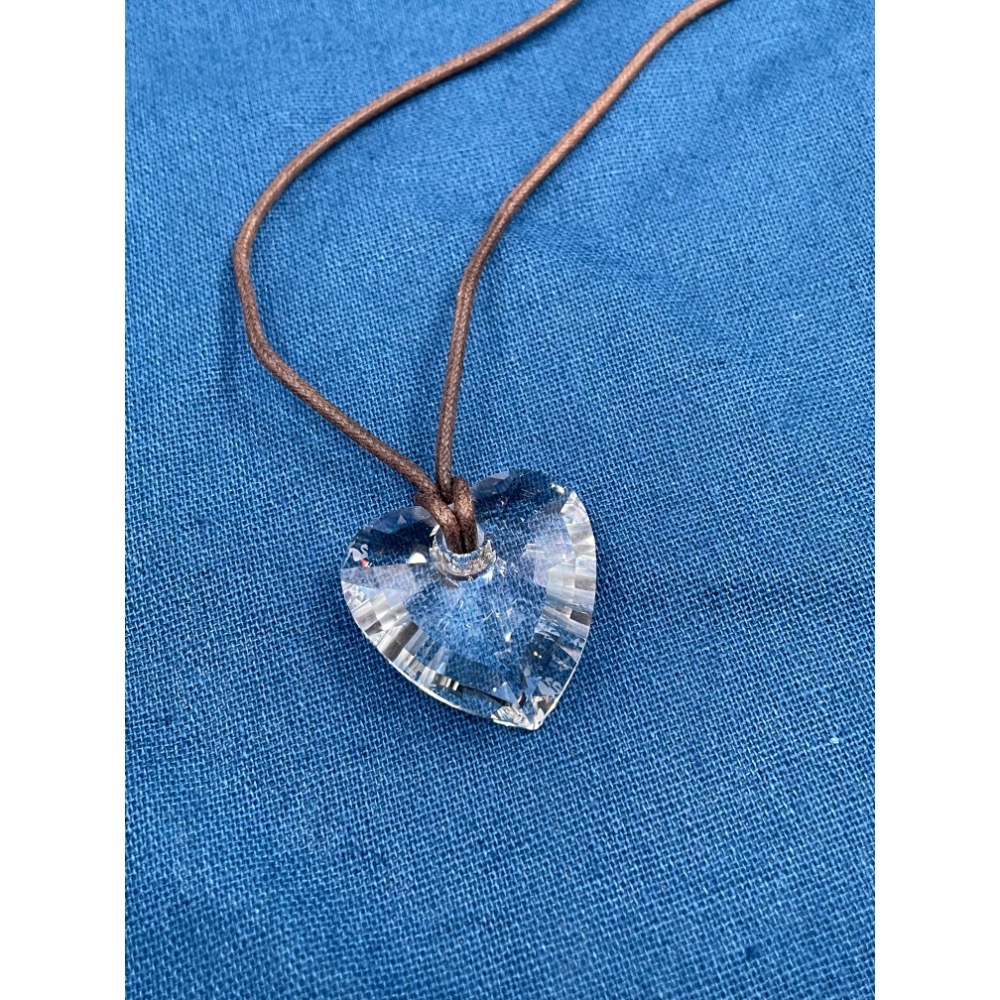 ［FUN SHOP 梵尚時尚精選］Swarovski 施華洛世奇水晶 SCS 白心-獨角獸之心 項鍊 精品 珠寶-細節圖3