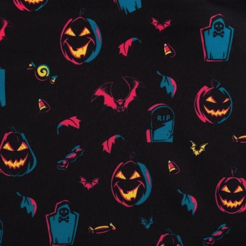 ［FUN SHOP 梵尚時尚精選］香港迪士尼限定版 南瓜米奇萬聖節夜光迷你背包-細節圖4