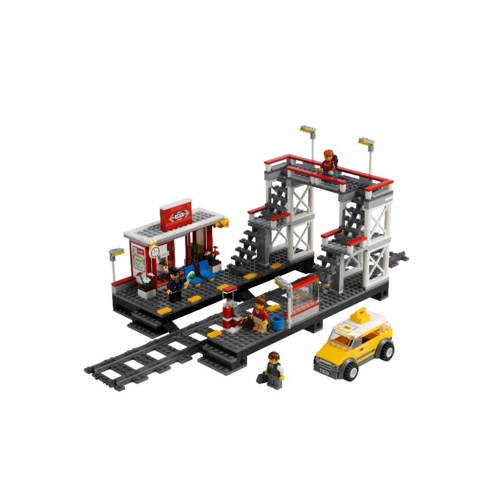 ［FUN SHOP 梵尚時尚精選］LEGO 樂高 CITY 城市系列 7937 Train Station火車站 絕版-細節圖2