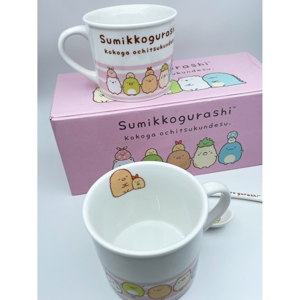 ［FUN SHOP 梵尚時尚精選］日系人氣可愛卡通 角落小夥伴 馬克杯對杯組 情侶杯 夫妻杯 陶瓷杯-細節圖3